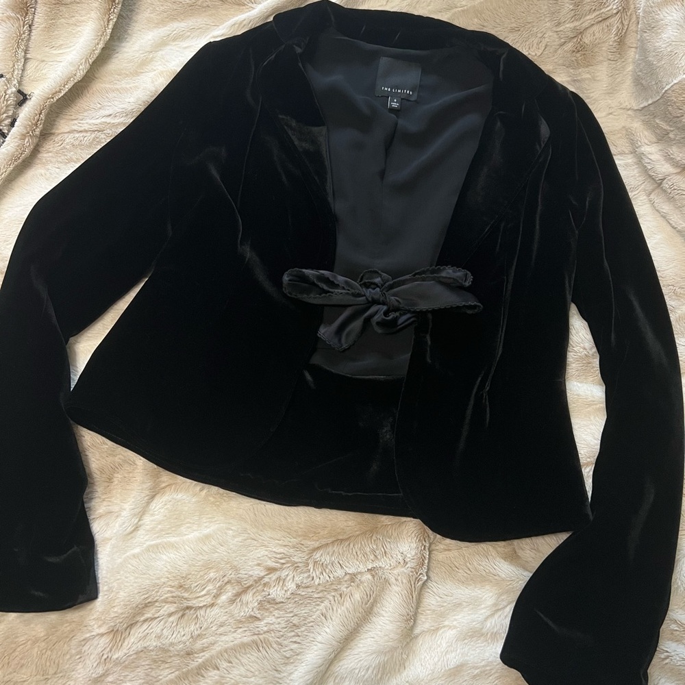 The Limited Velvet Cardigan